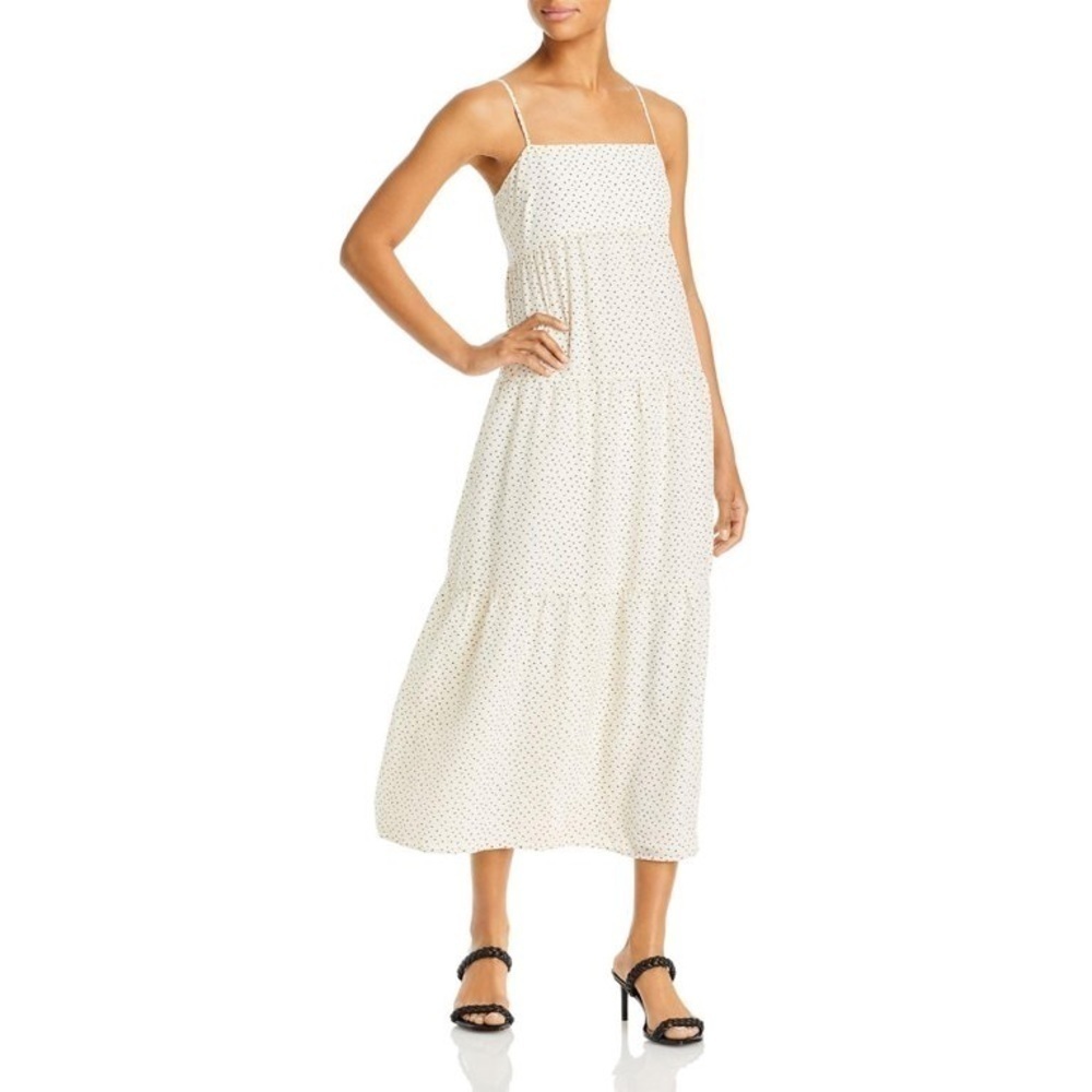 *NWT* BARDOT Tiered Maxi Dress White XS